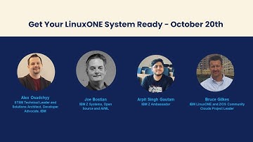 IBM Z Datathon 2023 - "Getting your LinuxONE System Ready " (Walkthrough by Arpit Singh Gautam)
