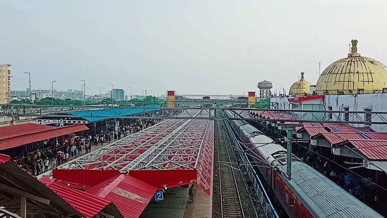 Patliputra Railway Station aerial view 