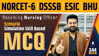 Scenario/Simulation Skill | Practice Based MCQ #344 NORCET | DSSSB | ESIC | BHU | By Akki sir