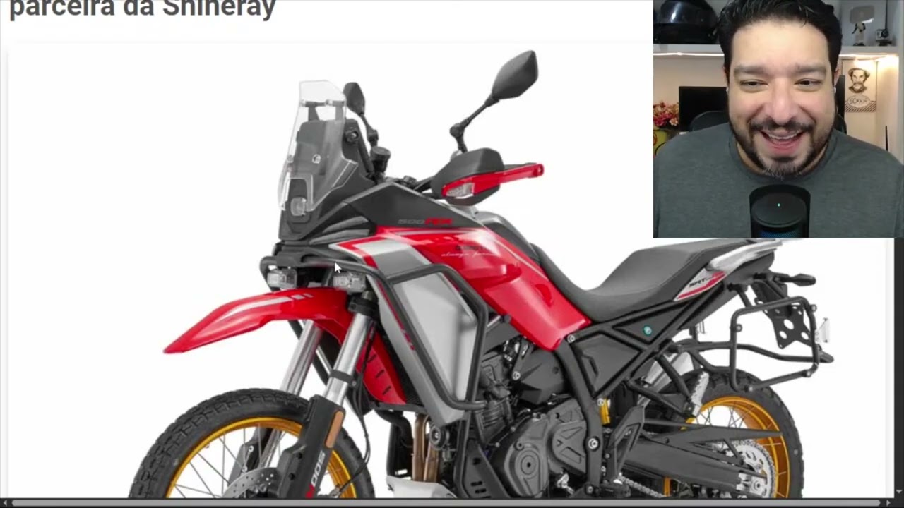 TRAGA, THOMAS! QJ Motor SRT450 RX pra qu3brar CF Moto IBEX450, Morini Alltrhike 450 e Himalayan 450