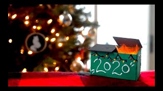 2020 Dumpster Fire Yule Log Fireplace 10 Hours