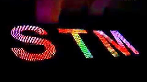 12mm diffused thin digital ws2801 rgb pixel.flv