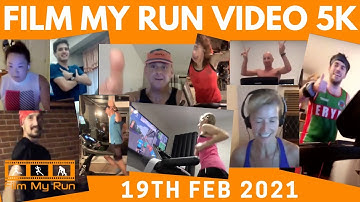 Zwift Run Live - Film My Run Video 5K