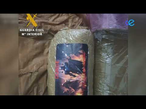 Hallan 173 kilos de hachís en tres sacos flotando en el mar