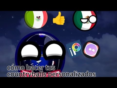 How to make your own custom countryballs @THE_CbOfc