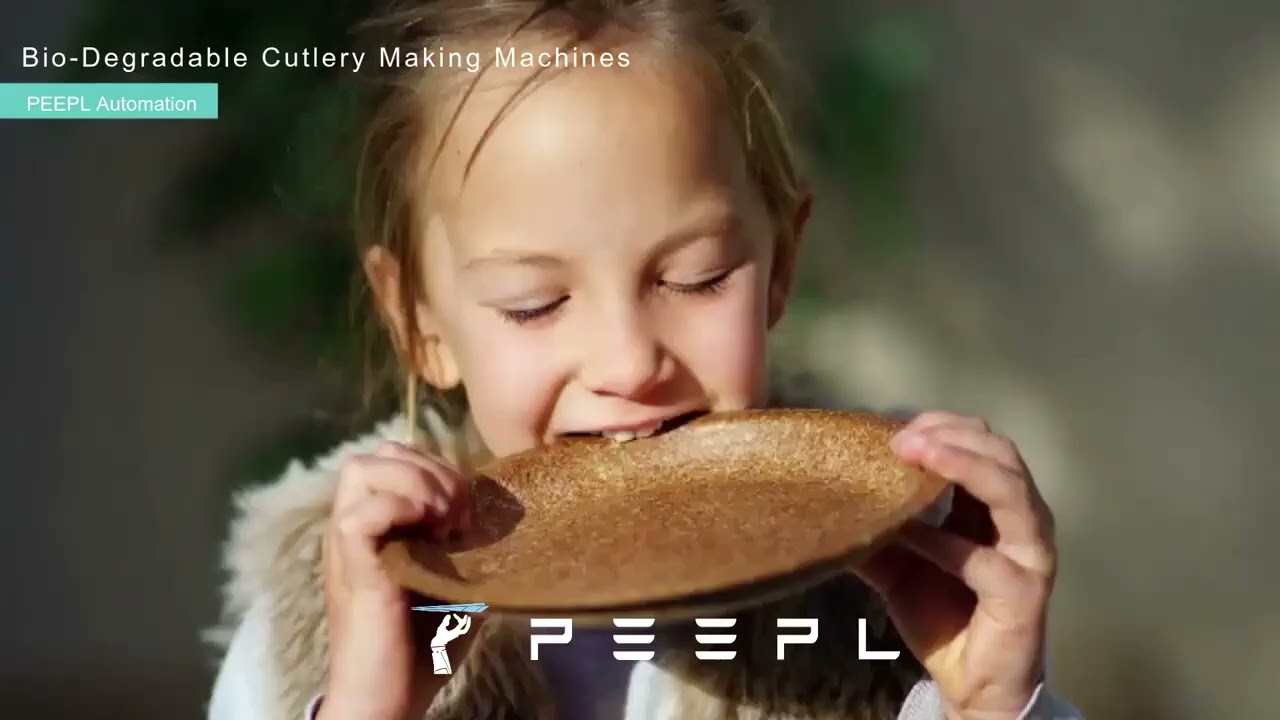 Bio Degradable Cutlery Making Machinery | PEEPL AUTOMATION