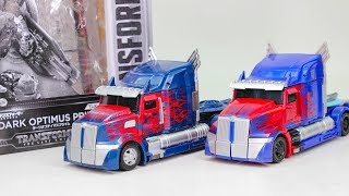 Transformers Movie 5 Last Knight Voyager TLK EX Dark Optimus Prime Truck Vehicle Car Robot Toys