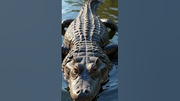 The Silent Predator: A Crocodile’s Life in the Wild  #predator