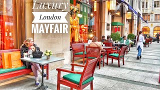 London Walk, expensive Mayfair, upmarket Luxury Bond Street and the serene residential streets.
