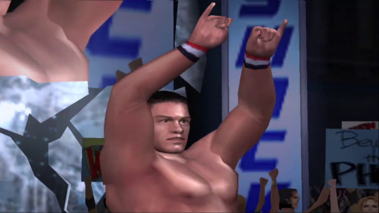 WWE Smackdown! Here Comes the Pain Season Mode Playthrough [John Cena] - Part 1 (SD! Difficulty)