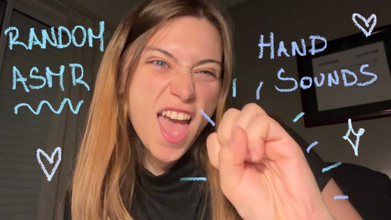 Prestame atención o me enojo 🫦 😡💅🏻|| ASMR - hand sounds varios y randoms 🤞🏻✨🫶🏻🤟🏻