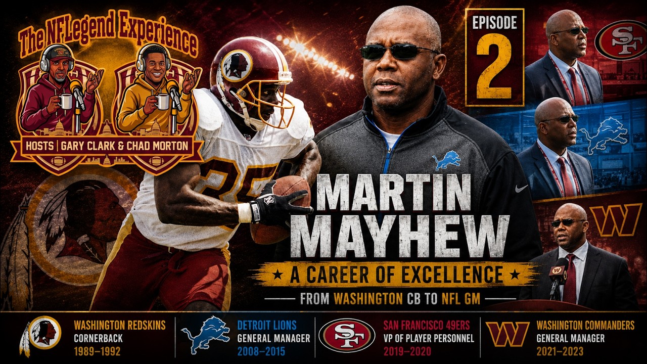 Martin Mayhew: Deion vs. Darrell Green, Stafford, Suh & Super Bowl XXVI to NFL GM | Ep. 2
