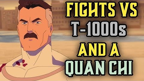 Fights Against T-1000s and A Quan Chi | Omni-Man High Level Gameplay | Mortal Kombat 1