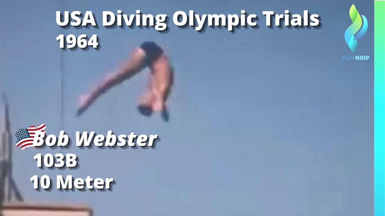 1064 Bob Webster 103B - Mens 10 Meter USA Diving Olympic Trials