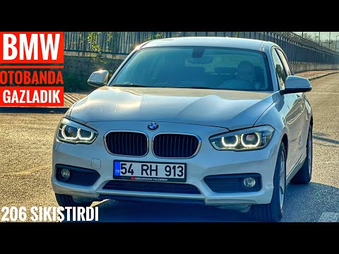 OTOBANDA 206 SIKIŞTIRDI ! | GAZLAYAN MERCEDES GLC 300D EĞLENCELİ POV SÜRÜŞ BMW 1.16D | VLOG