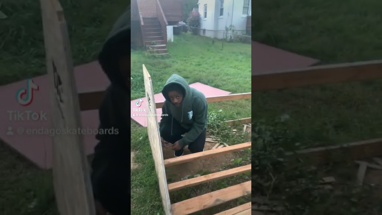 Destroying a Mini Ramp 😧 