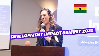 Development Impact Summit 2025: The Role of African Scholars