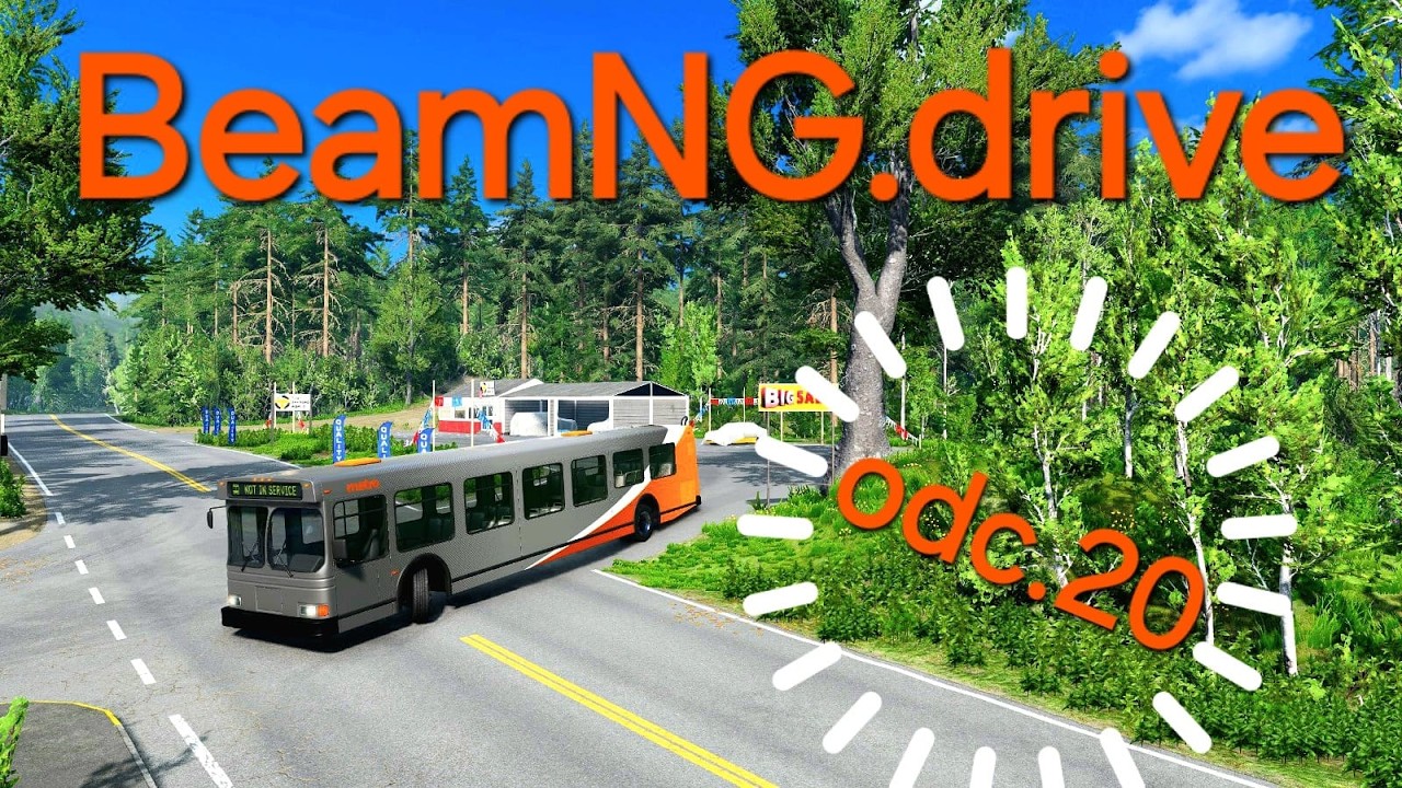 Trasa autobusowa-BeamNG.drive