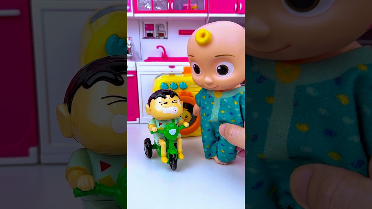 ASMR Unboxing Cocomelon & Shinchan Washing Machine Set Toys | Satisfying Toy Play Mini Kitchen Set