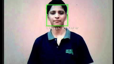 Real Time Face Tracking and Recognition (RTFTR) demo at OSCN-2009