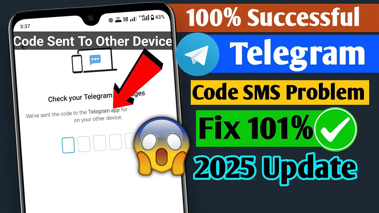 How To Fix Telegram Code SMS Problem (2025) | Fix Code Sent To The ...