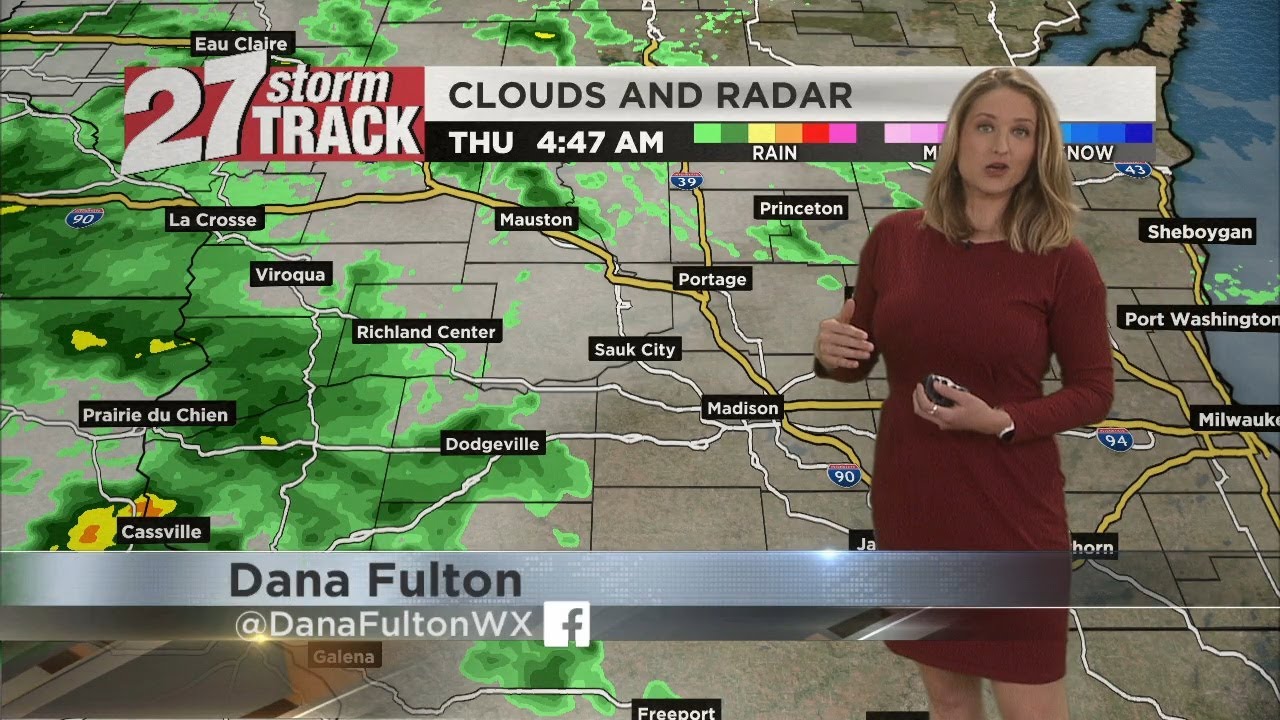 Tracking scattered showers and a few storms - YouTube