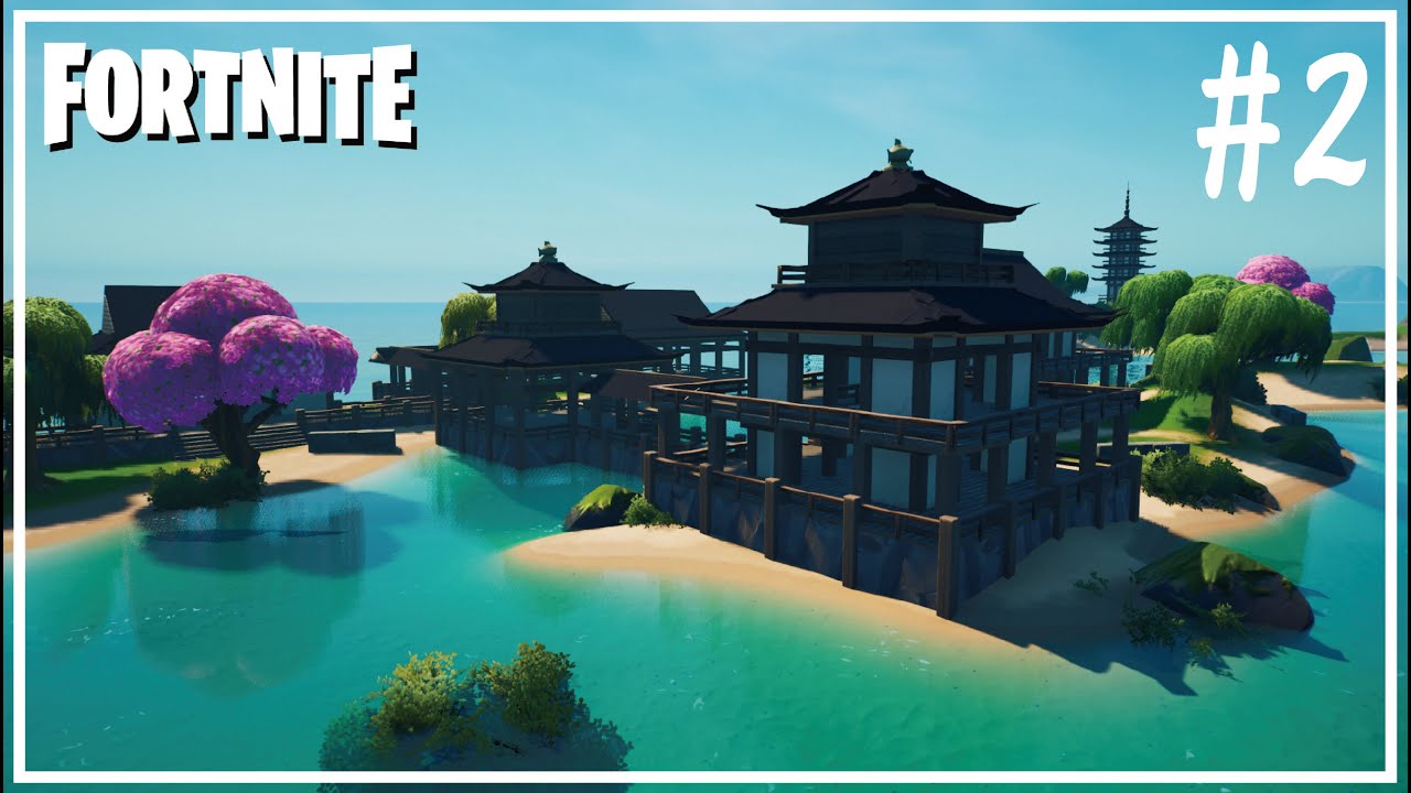 How to build a Japanese Temple 2【Timelapse】 Fortnite Creative YouTube