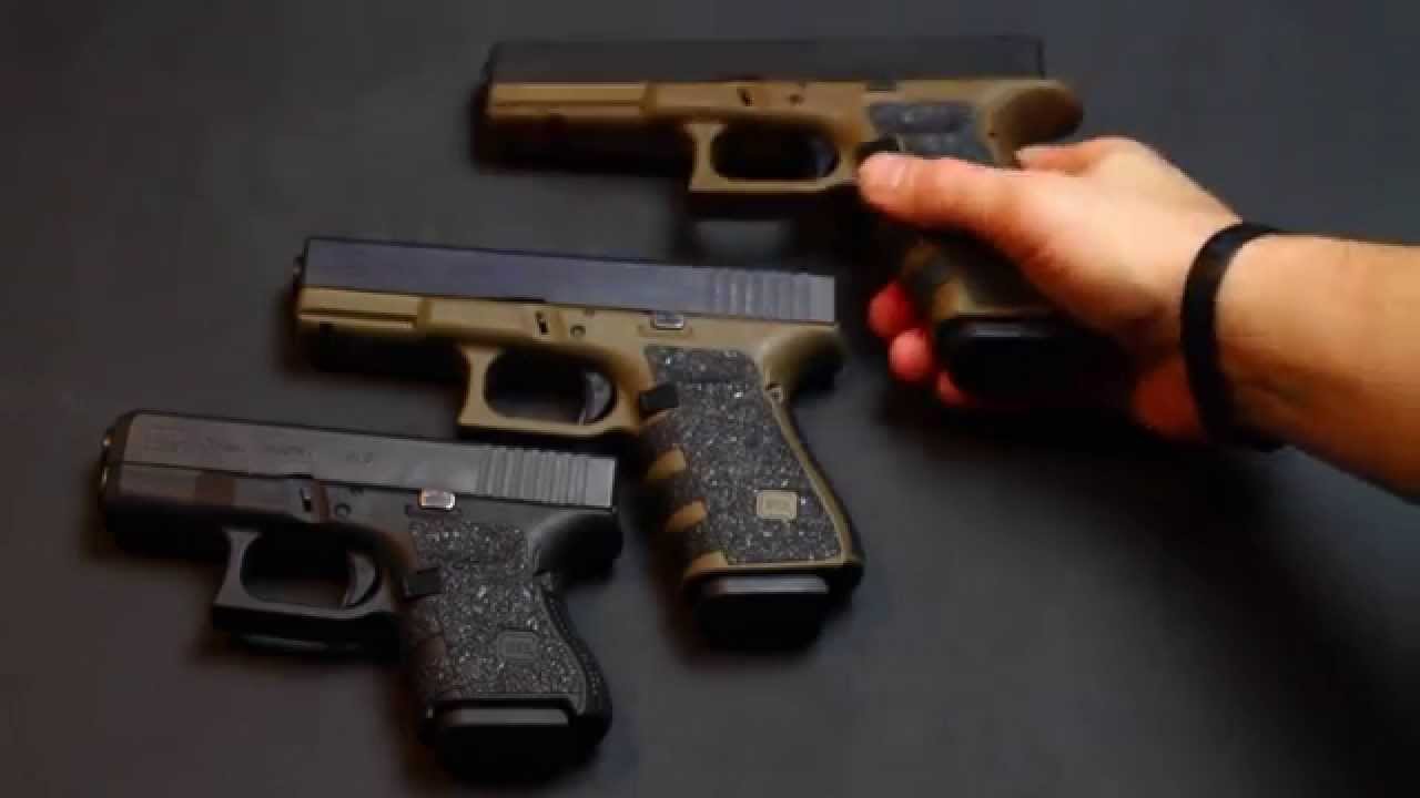 Talon Grips Review (New Rubber Edition) Glock 9mm collection YouTube