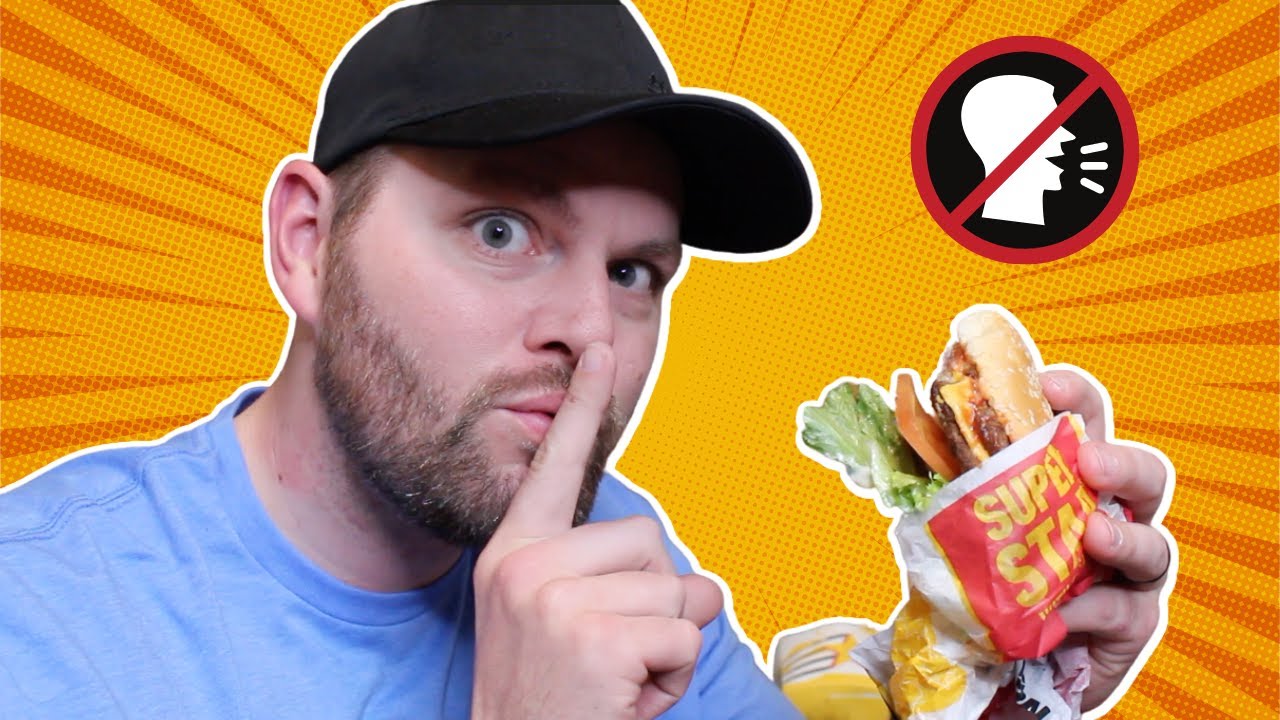 Hardee's Super Star with Cheese Combo No Talking Taste Test