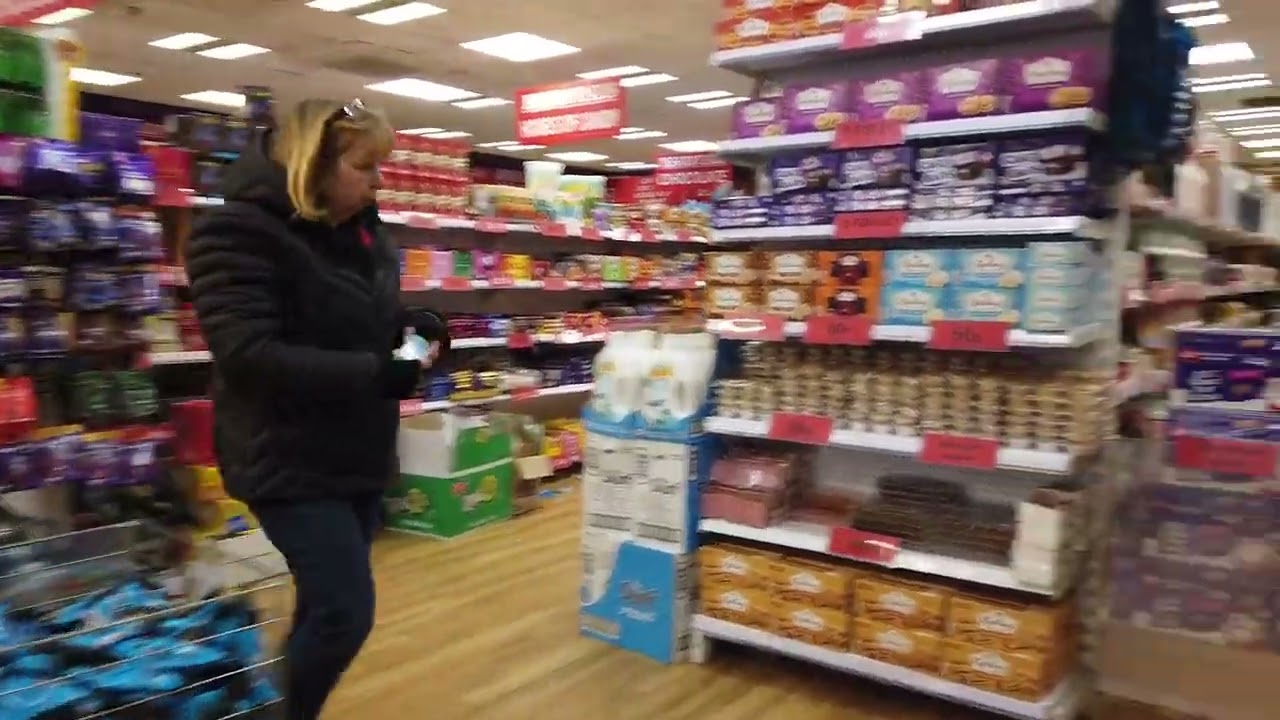 walking around Blackpool town centre midweek