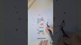FREE Wolf Coloring Printable + Mohawk Audio | Cali's Books
