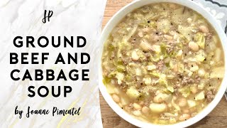 GROUND BEEF & CABBAGE SOUP by Joanne Pimentel 532 views 2 months ago 7 minutes, 43 seconds