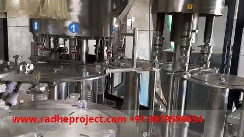 40 BPM Mineral Water Bottling Machine