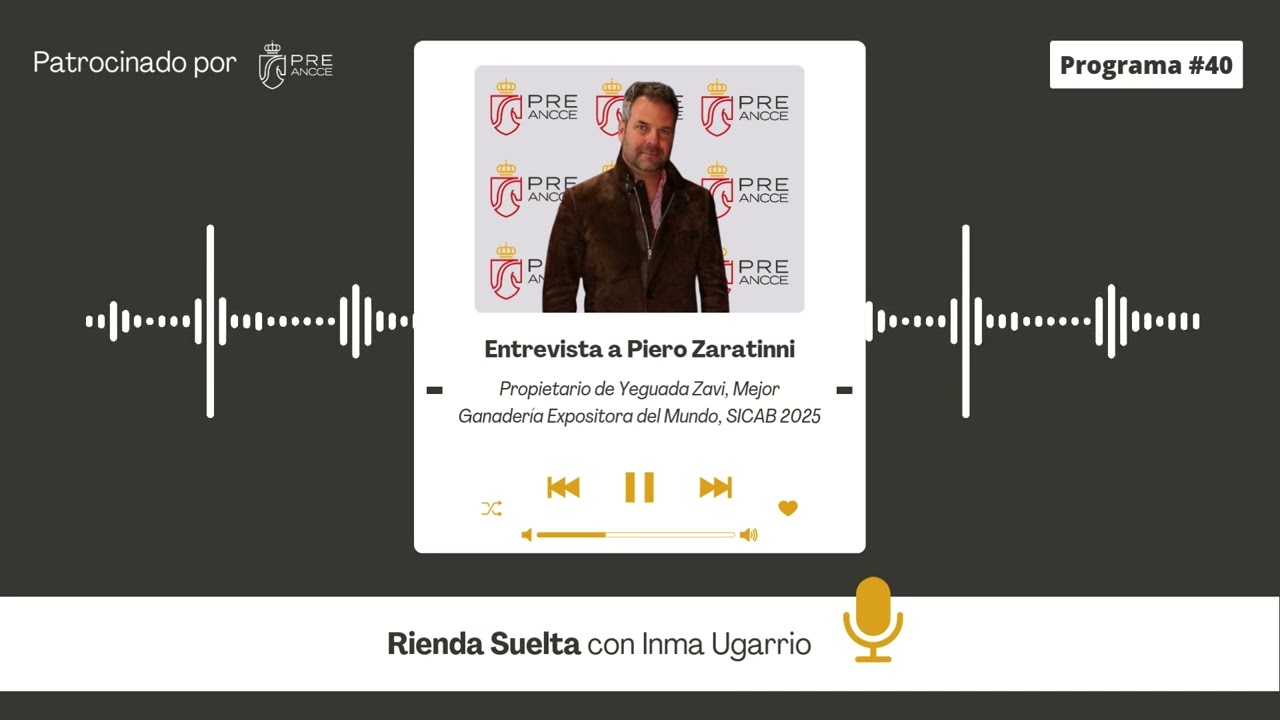 Entrevista a Piero Zaratinni, propietario de Yeguada Zavi