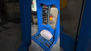Guillotine cutter machine . #rubber #cutting #guillotine #recycling #wastemanagement #cutter