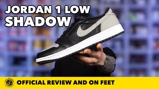 One of the Best Jordan 1 Colorways! Air Jordan 1 Low OG 'Shadow' In Depth Review and On Feet.