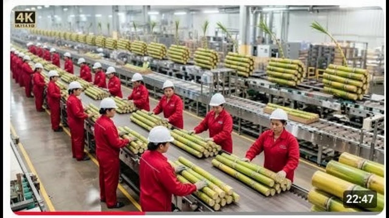 Sugar Technology inside a modern sugar processing plant high tech industrial automation ...