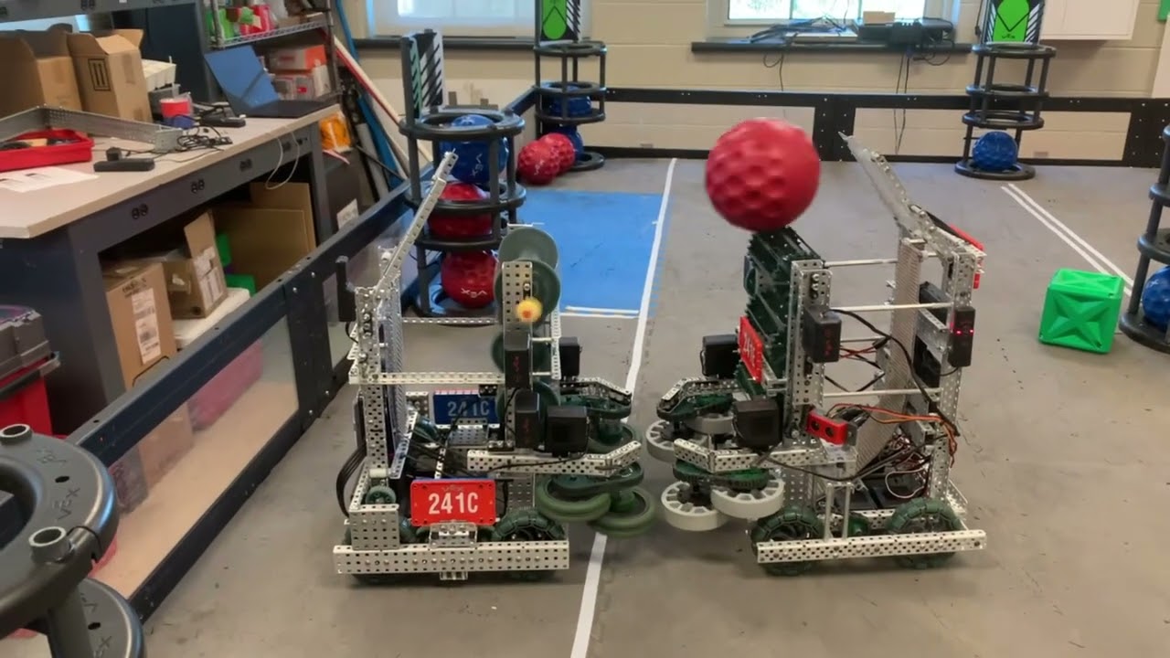 241E and 241C 2nd Generation Bots Game of Catch  (2021 Skills)