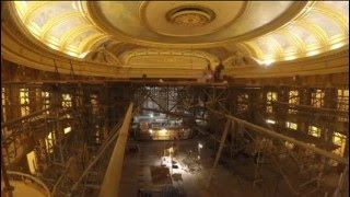 Al Ringling Theater Scaffolding Tear Down Nov 2015