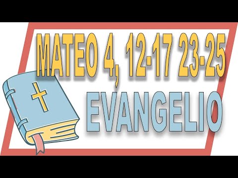 ✴️ EVANGELIO del DÍA 7 de ENERO con el PADRE GUILLERMO SERRA 📌 MATEO 4, 12-17 23-25