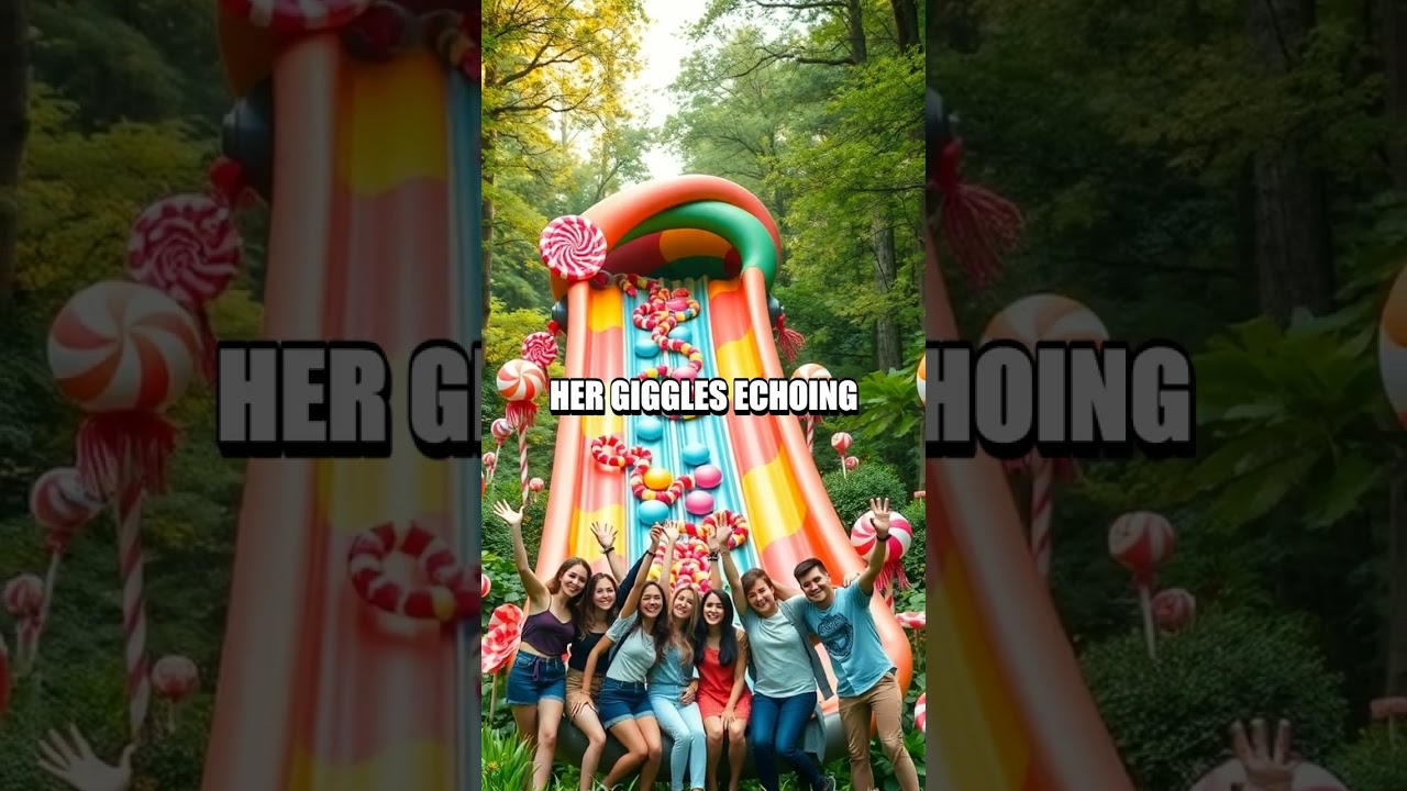 Sally the Squirrel's Silly Slide Adventure