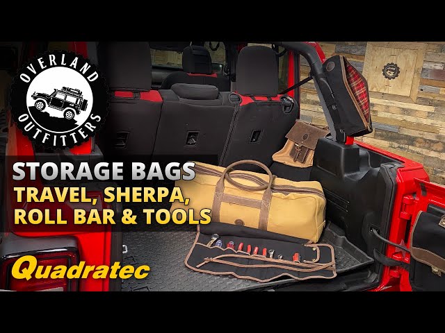 Overland Outfitters Cargo & Roll Bar Storage Bags for Jeep