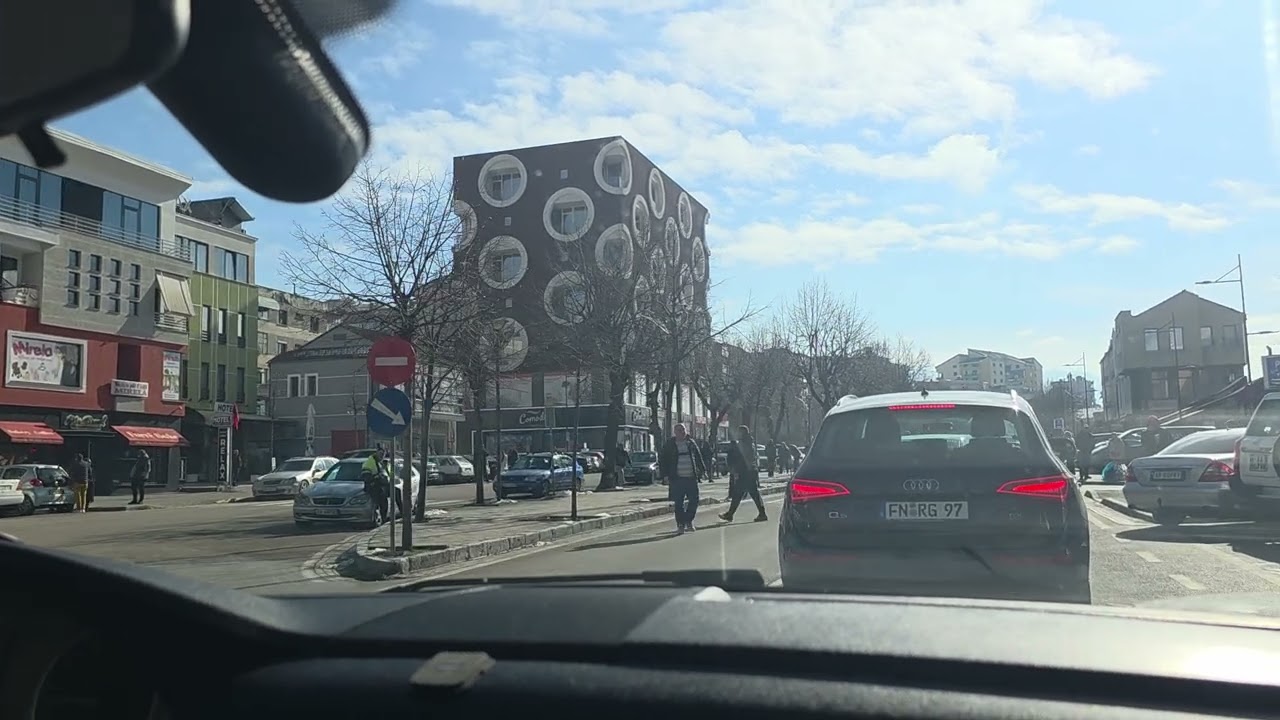 Driving road to Korce. #Albania 