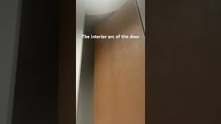 The interior arc of the door #home #interiordesign #aluminium #doors #wood #casement #casementdoor
