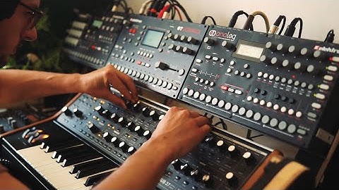 Groove Session #05 - AMBR - Ambient on Elektron A4, Octatrack, Rytm, Heat, Moog Sub37, DAWless