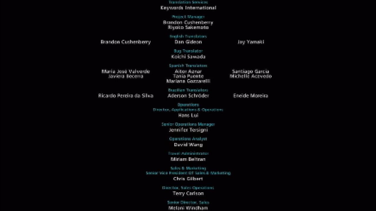 Richie watching the end credits of the main story of Tekken 7! 