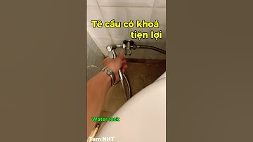 Thiết bị rất tiện lợi cho WC, tê cầu có khoá #Shorts #tooltips