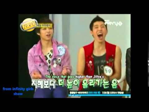 Sungjong's high note! LOL