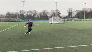 Lateral crossover run
