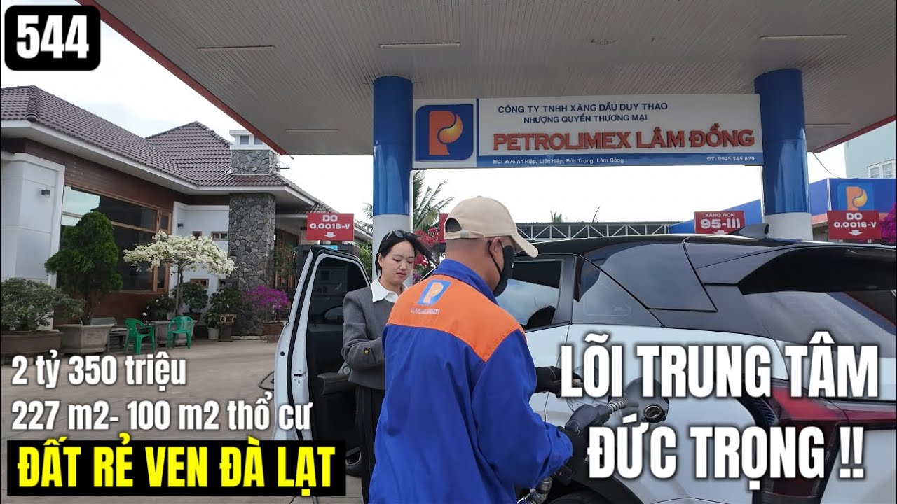 Nằm ngay lõi trung tâm Đức Trọng Lâm Đồng gần sân bay Liên Khương 227 m2 100 m2 thổ cư 2 tỷ 350 tr